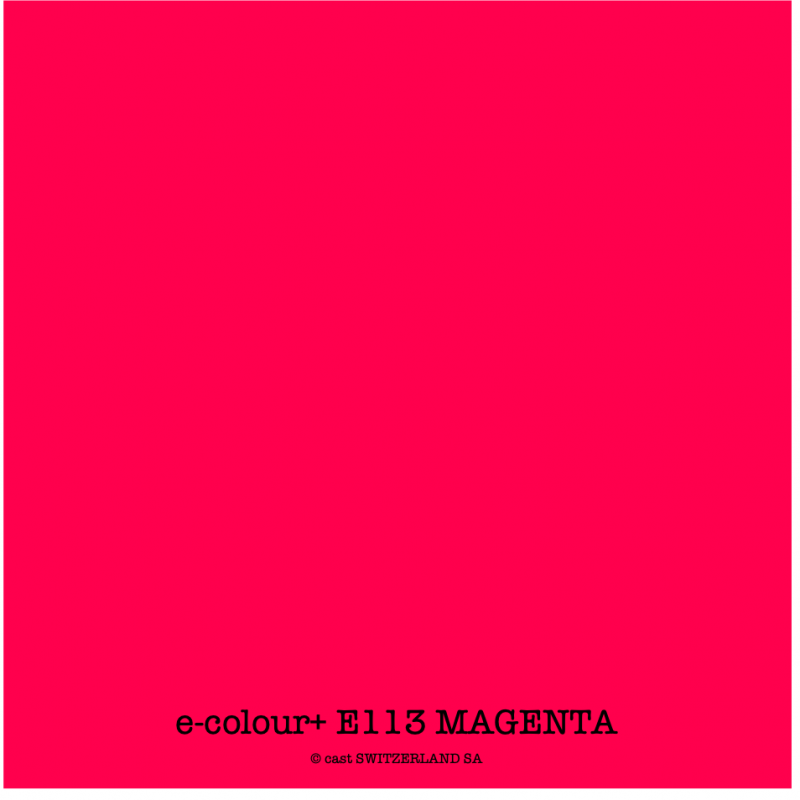 e-colour+ E113 MAGENTA Bogen 1.22 x 0.50m
