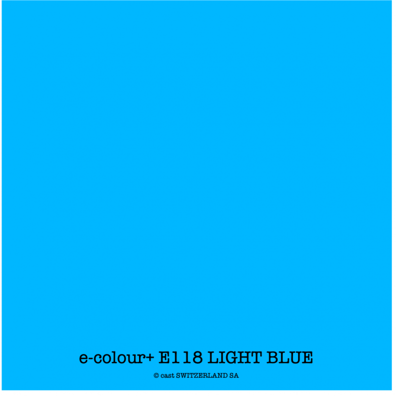 e-colour+ E118 LIGHT BLUE Rolle 1.22 x 7.62m