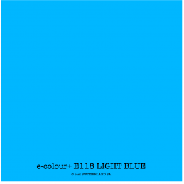 e-colour+ E118 LIGHT BLUE Bogen 1.22 x 0.50m