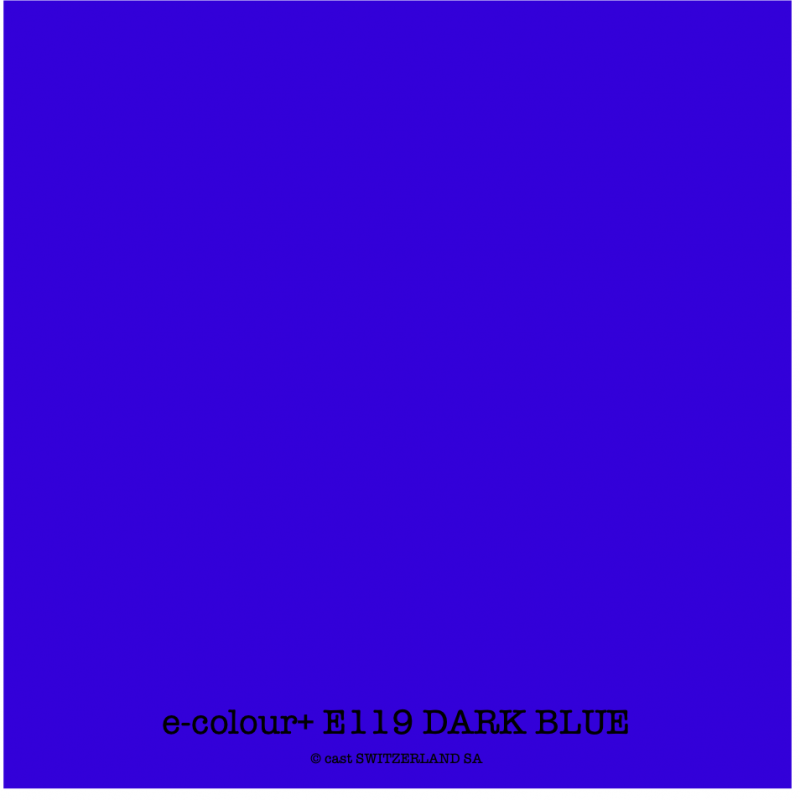 e-colour+ E119 DARK BLUE Bogen 1.22 x 0.50m