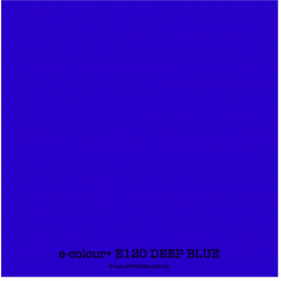 e-colour+ E120 DEEP BLUE Rolle 1.22 x 7.62m