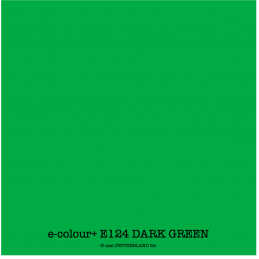 e-colour+ E124 DARK GREEN Rolle 1.22 x 7.62m