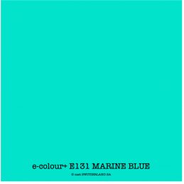 e-colour+ E131 MARINE BLUE Bogen 1.22 x 0.50m
