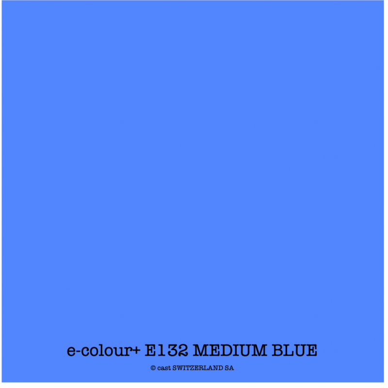 e-colour+ E132 MEDIUM BLUE Bogen 1.22 x 0.50m