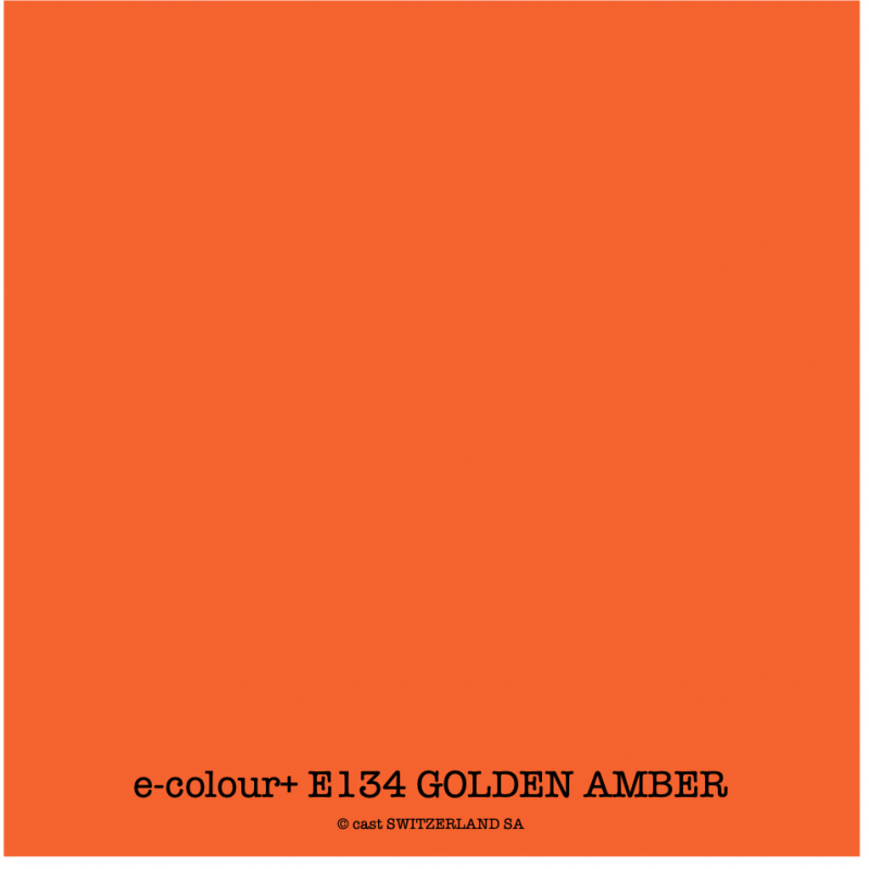 e-colour+ E134 GOLDEN AMBER Rolle 1.22 x 7.62m
