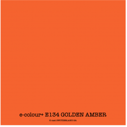 e-colour+ E134 GOLDEN AMBER Bogen 1.22 x 0.50m