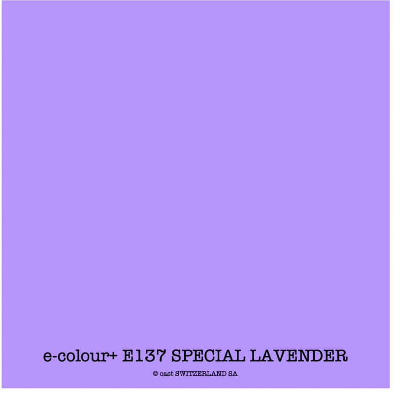 e-colour+ E137 SPECIAL LAVENDER Bogen 1.22 x 0.50m
