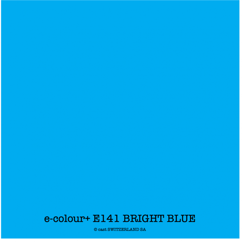 e-colour+ E141 BRIGHT BLUE Feuille 1.22 x 0.50m