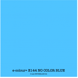 e-colour+ E144 NO COLOR BLUE Feuille 1.22 x 0.50m