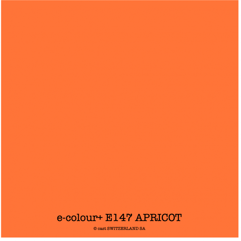 e-colour+ E147 APRICOT Rouleau 1.22 x 7.62m