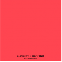 e-colour+ E157 PINK Rouleau 1.22 x 7.62m