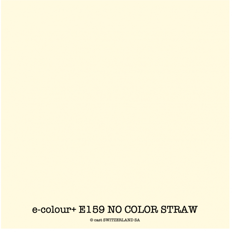 e-colour+ E159 NO COLOR STRAW Bogen 1.22 x 0.50m