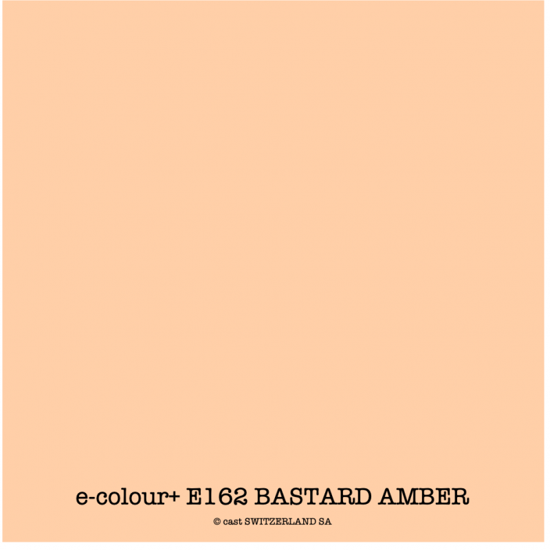 e-colour+ E162 BASTARD AMBER Rolle 1.22 x 7.62m