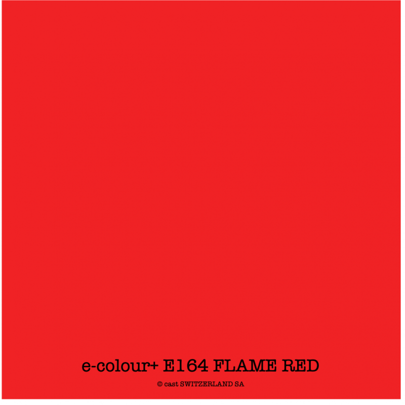 e-colour+ E164 FLAME RED Feuille 1.22 x 0.50m