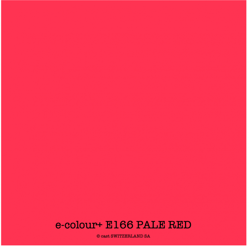 e-colour+ E166 PALE RED Bogen 1.22 x 0.50m