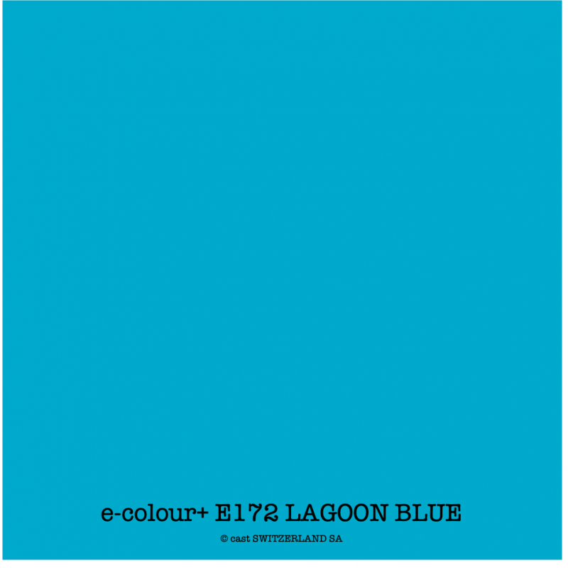e-colour+ E172 LAGOON BLUE Feuille 1.22 x 0.50m