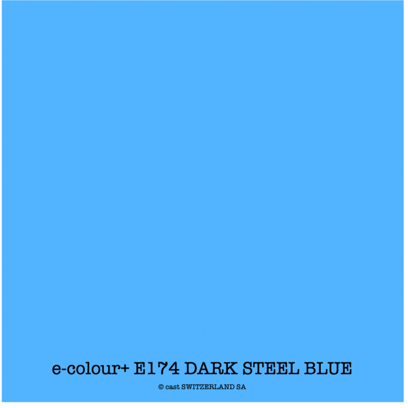 e-colour+ E174 DARK STEEL BLUE Bogen 1.22 x 0.50m