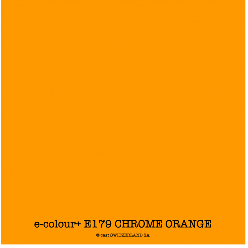 e-colour+ E179 CHROME ORANGE Rolle 1.22 x 7.62m