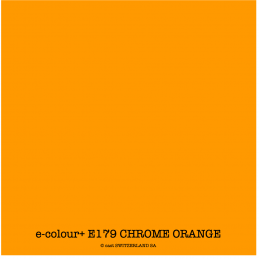 e-colour+ E179 CHROME ORANGE Feuille 1.22 x 0.50m