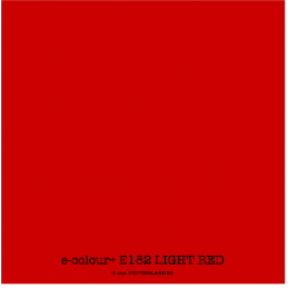 e-colour+ E182 LIGHT RED Rouleau 1.22 x 7.62m