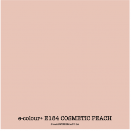 e-colour+ E184 COSMETIC PEACH Rolle 1.22 x 7.62m