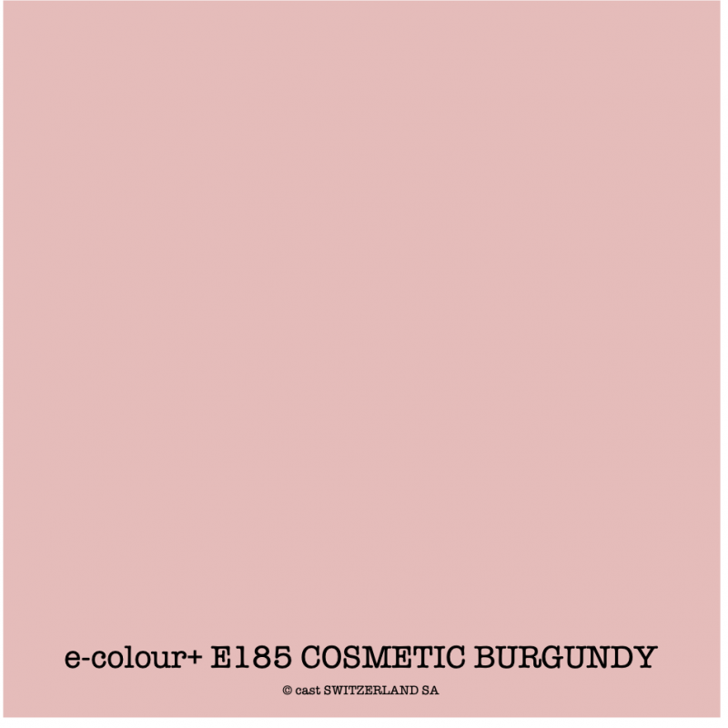 e-colour+ E185 COSMETIC BURGUNDY Rouleau 1.22 x 7.62m