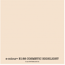 e-colour+ E188 COSMETIC HIGHLIGHT Rolle 1.22 x 7.62m