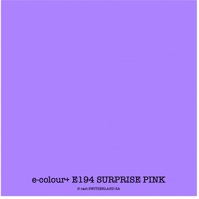e-colour+ E194 SURPRISE PINK Feuille 1.22 x 0.50m