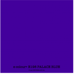 e-colour+ E198 PALACE BLUE Rolle 1.22 x 7.62m