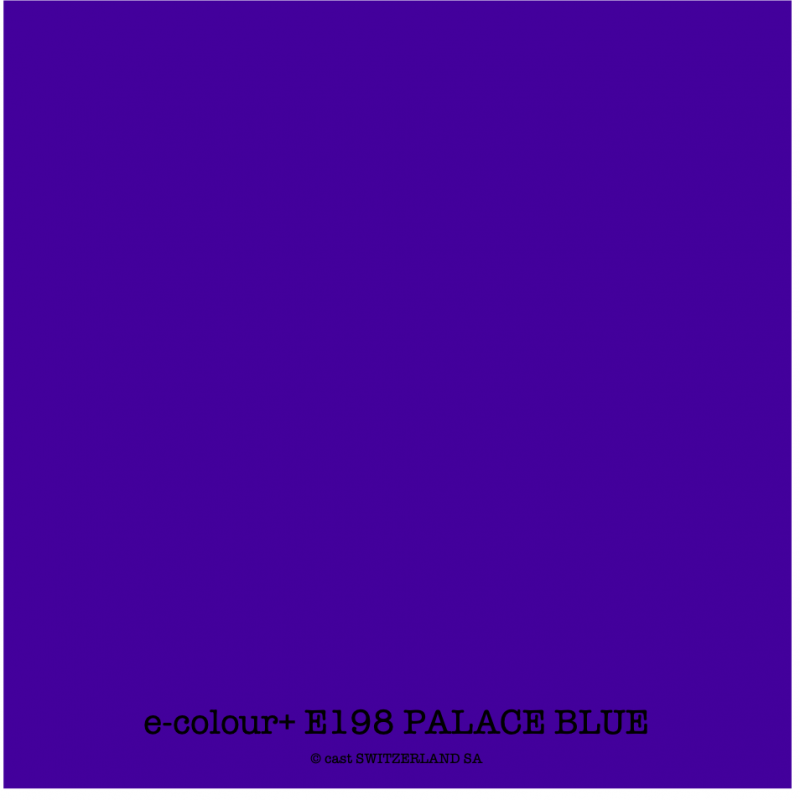 e-colour+ E198 PALACE BLUE Feuille 1.22 x 0.50m