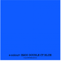 e-colour+ E200 DOUBLE CT BLUE Rouleau 1.22 x 7.62m