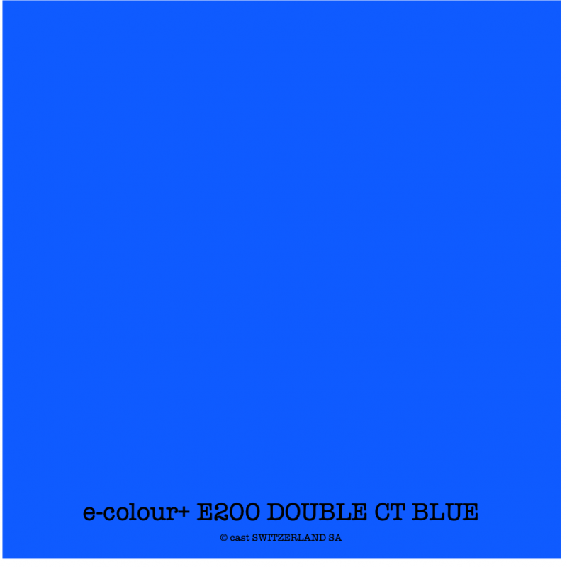 e-colour+ E200 DOUBLE CT BLUE Rouleau 1.22 x 7.62m