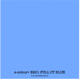 e-colour+ E201 FULL CT BLUE Rouleau 1.22 x 7.62m
