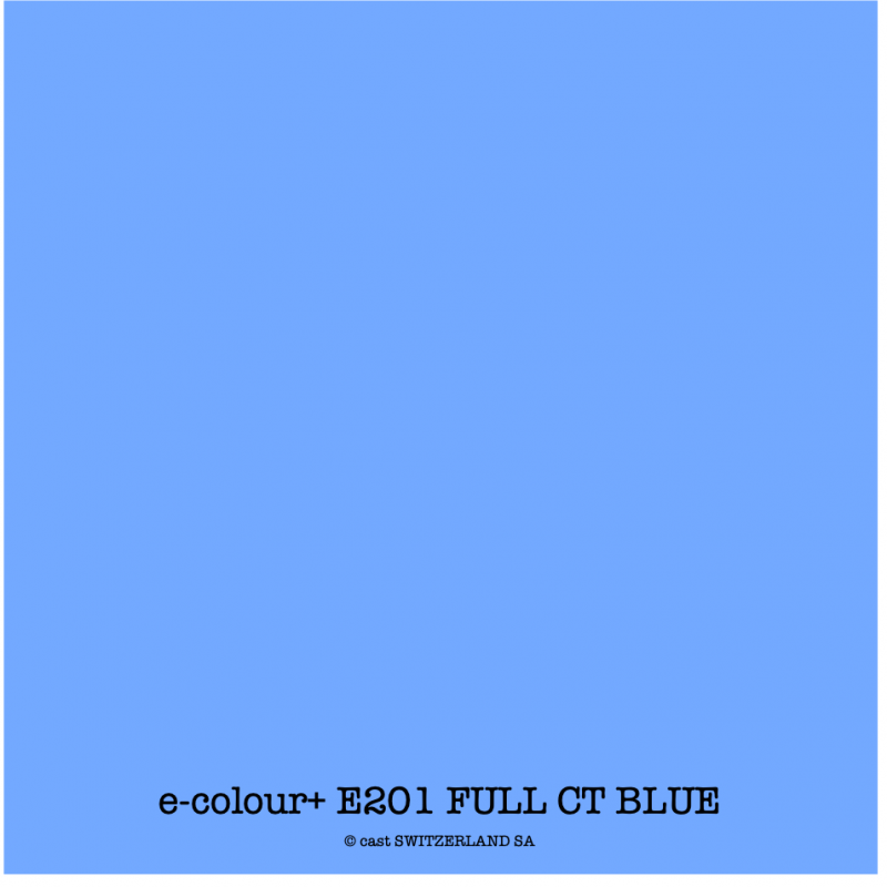 e-colour+ E201 FULL CT BLUE Feuille 1.22 x 0.50m