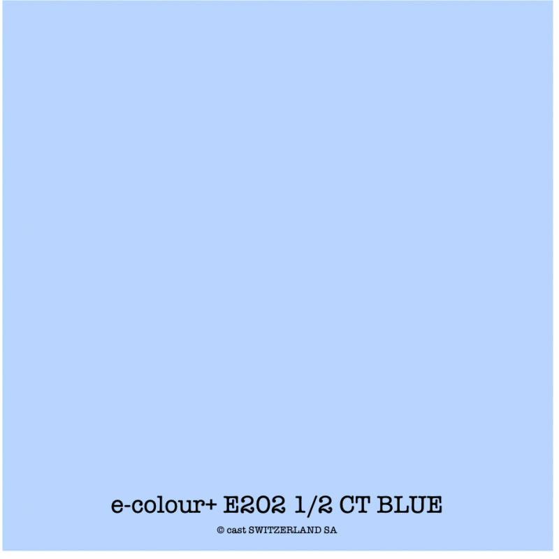 e-colour+ E202 1/2 CT BLUE Feuille 1.22 x 0.50m