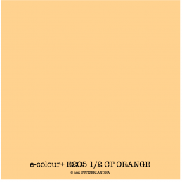 e-colour+ E205 1/2 CT ORANGE Rolle 1.22 x 7.62m