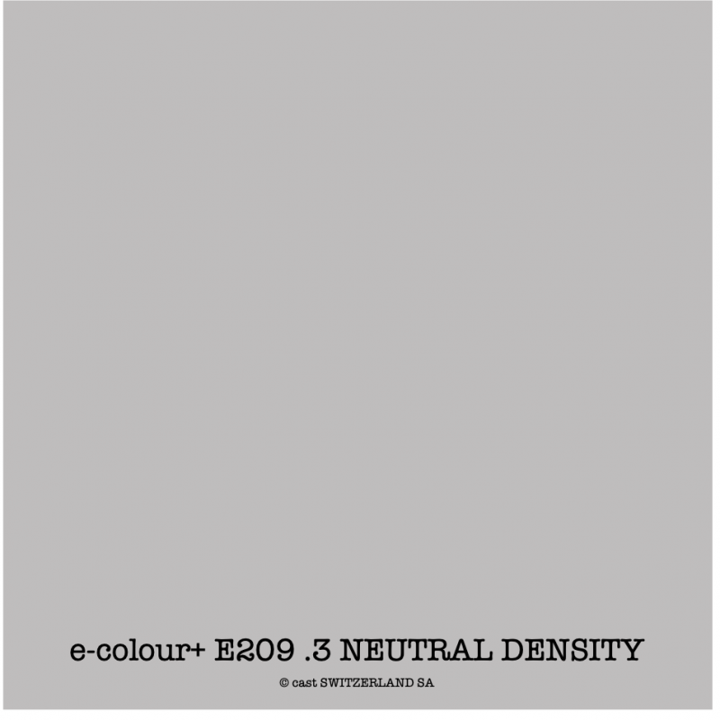 e-colour+ E209 .3 NEUTRAL DENSITY Bogen 1.22 x 0.50m