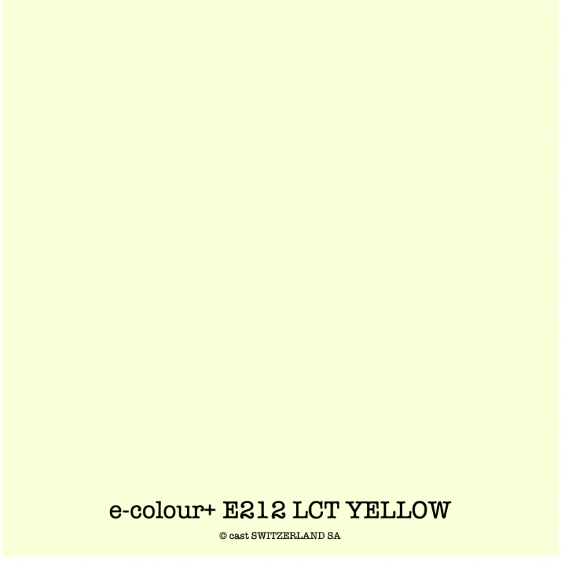 e-colour+ E212 LCT YELLOW Rolle 1.22 x 7.62m