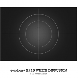 e-colour+ E216 WHITE DIFFUSION Feuille 1.22 x 0.50m