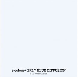 e-colour+ E217 BLUE DIFFUSION Feuille 1.22 x 0.50m