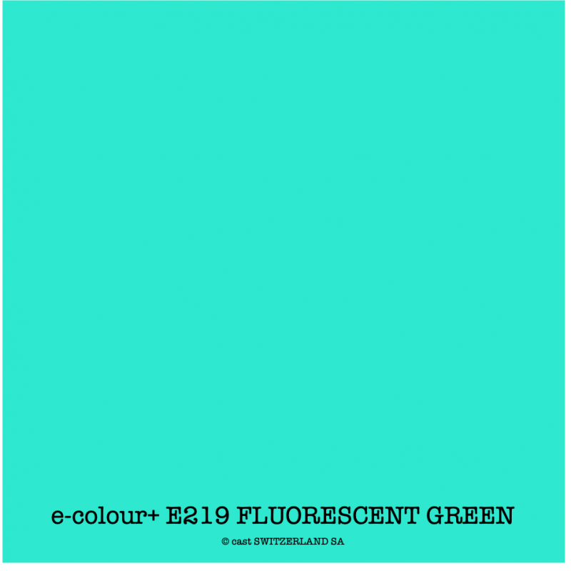 e-colour+ E219 FLUORESCENT GREEN Feuille 1.22 x 0.50m