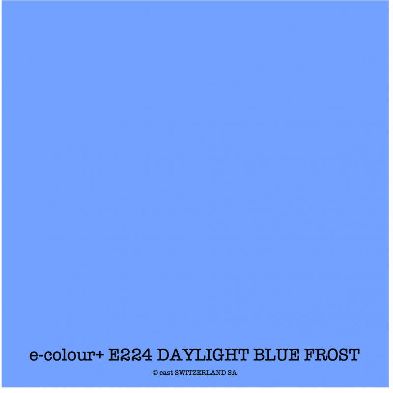 e-colour+ E224 DAYLIGHT BLUE FROST Rolle 1.22 x 7.62m