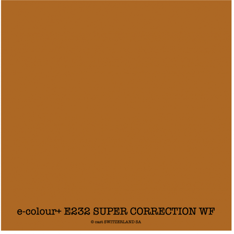 e-colour+ E232 SUPER CORRECTION WF GREEN Bogen 1.22 x 0.50m