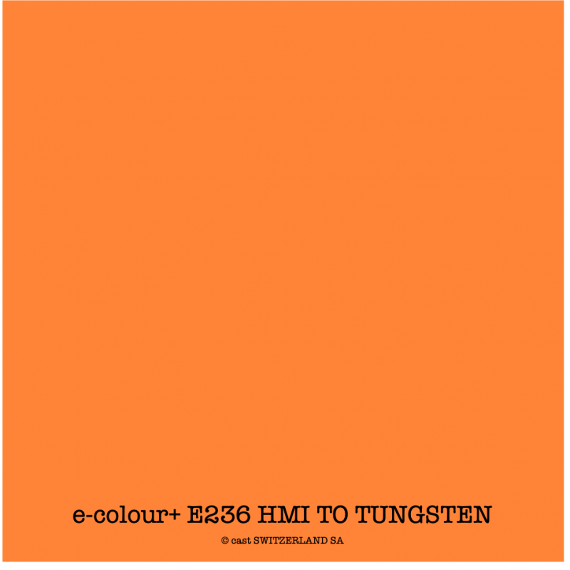 e-colour+ E236 HMI TO TUNGSTEN Rouleau 1.22 x 7.62m