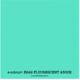 e-colour+ E242 FLUORESCENT 4300K Bogen 1.22 x 0.50m
