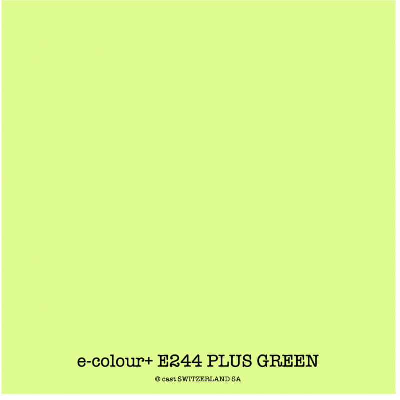 e-colour+ E244 PLUS GREEN Rouleau 1.22 x 7.62m