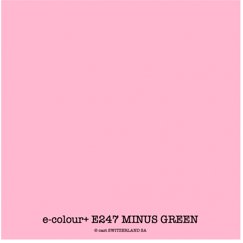 e-colour+ E247 MINUS GREEN Rouleau 1.22 x 7.62m