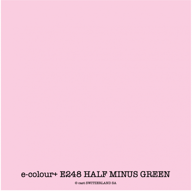 e-colour+ E248 HALF MINUS GREEN Rolle 1.22 x 7.62m