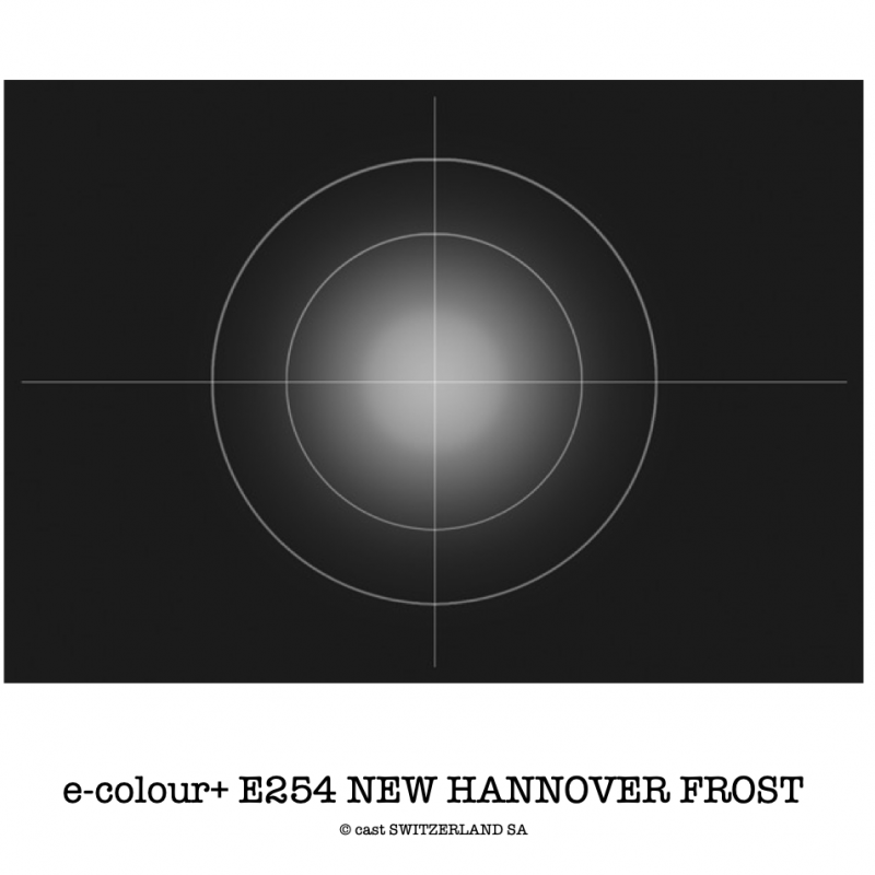 e-colour+ E254 NEW HANNOVER FROST Bogen 1.22 x 0.50m