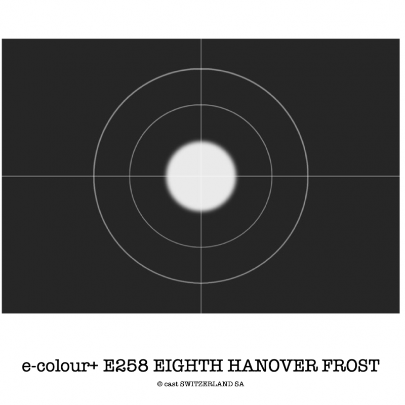 e-colour+ E258 EIGHTH HANOVER FROST Bogen 1.22 x 0.50m